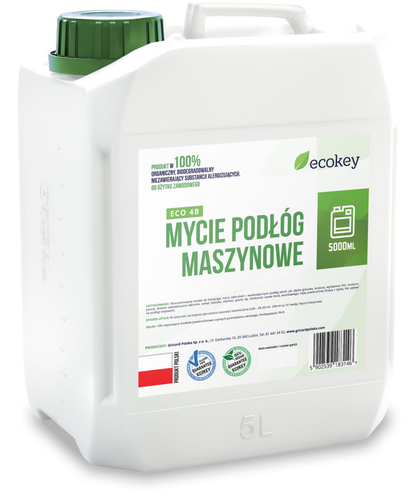 ECO 4B Mycie podłóg - maszynowe