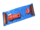 GRICARD stelaż mopa 40cm DUO KLIPS/KIESZEŃ zatrzask D10200