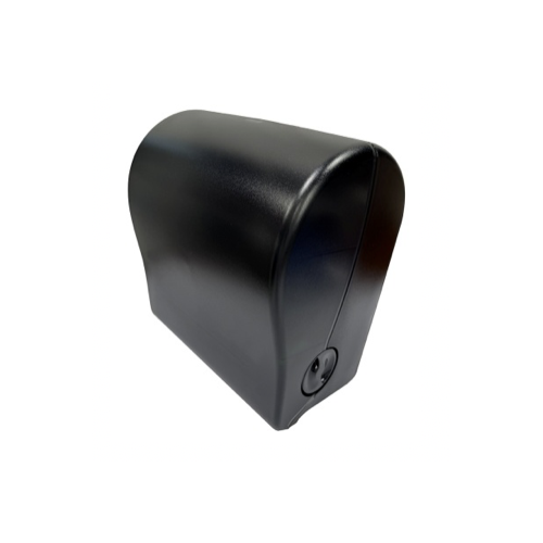 Podajnik do ręczników AUTOCUT tył  czarny   przód  transparętny czarny ABS