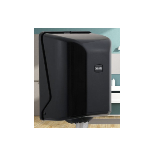 Podajnik do ręczników w roli MAXI centralnego dozowania srebrny