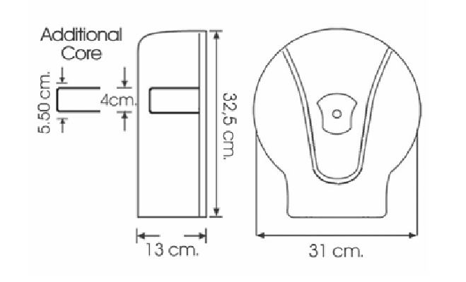 Podajnik do papieru w roli Ø29 MAXI