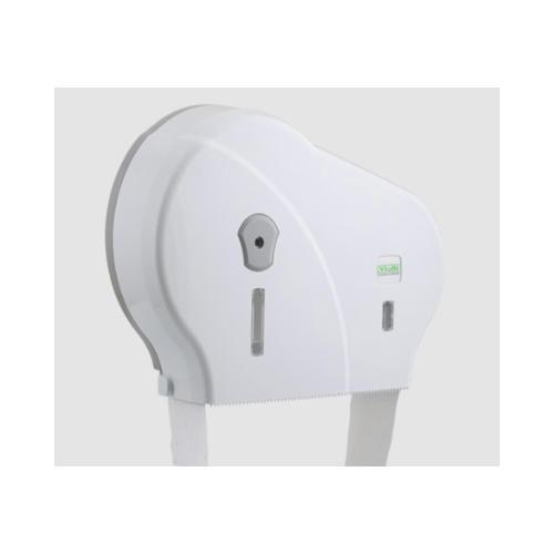 Podajnik do papieru w roli podwójny biały