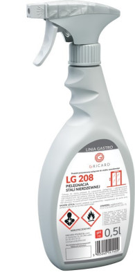 LG 208 PIELĘGNACJA STALI NIERDZEWNEJ