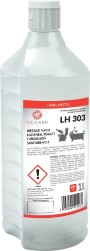 LH 303 BIEŻĄCE MYCIE ŁAZIENEK, TOALET I URZĄDZEŃ SANITARNYCH