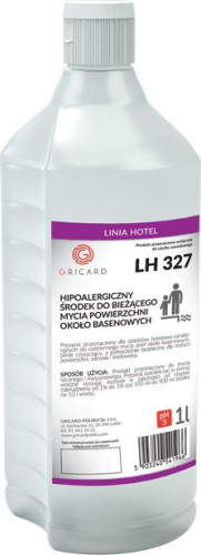 LH 327 HIPOALERGICZNY ŚRODEK DO BIEŻĄCEGO MYCIA POWIERZCHNI OKOŁO BASENOWEJ